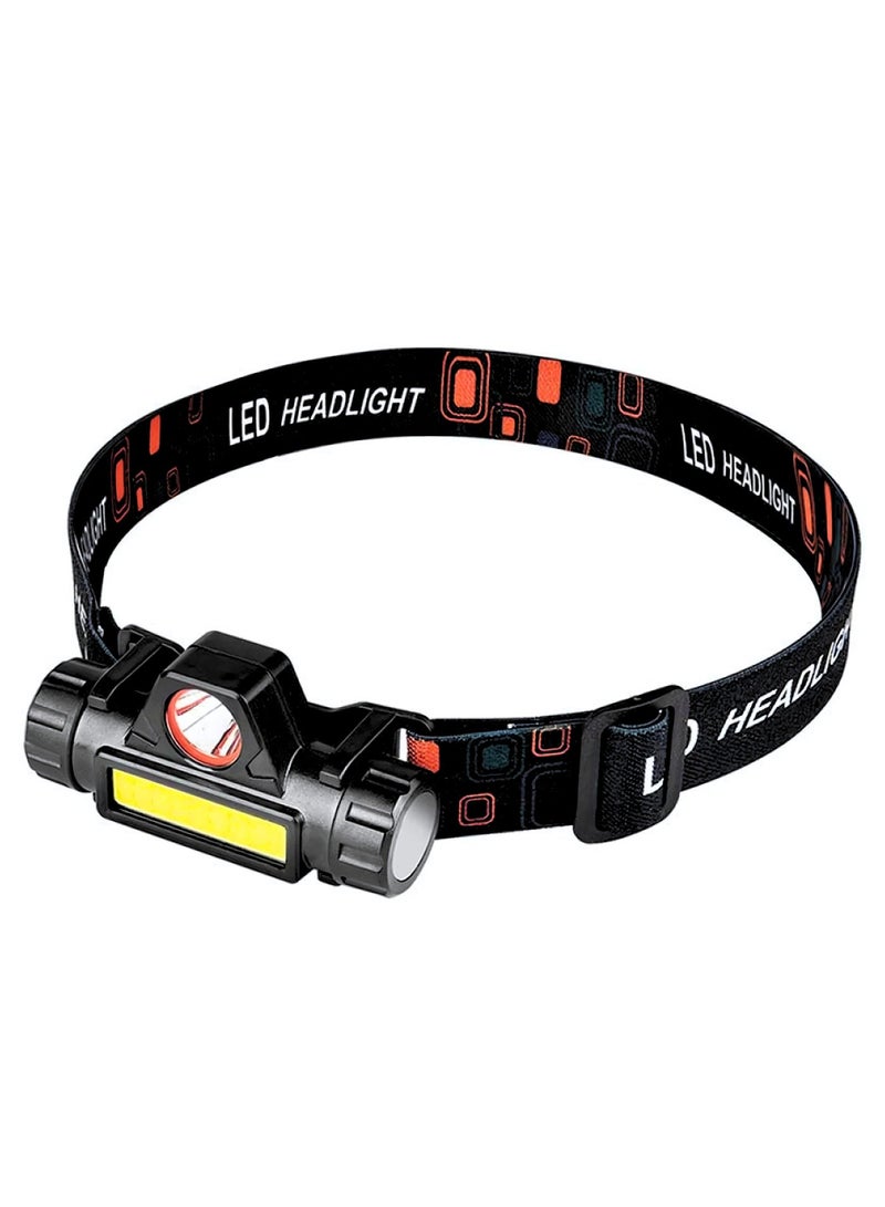 Happy Light Mini rechargeable LED headlamp with two white light modes - Image 2